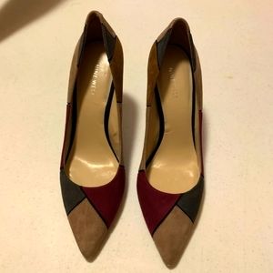 Patchwork Suede Pump-9